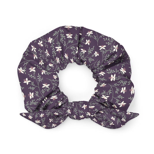Delicate Violet - Recycled Scrunchie